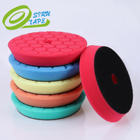Tampon en mousse auto-agrippant de 5 et 6 pouces facile à nettoyer pour le polissage, l'entretien et la finition des surfaces automobiles (vente en gros)