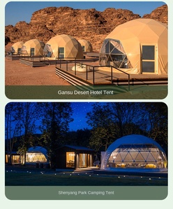 Maison à bulles transparente sphérique moderne pour le camp en plein air Hôtels Resorts Restaurants Zones panoramiques-Loisirs Homestay - Product Image 4