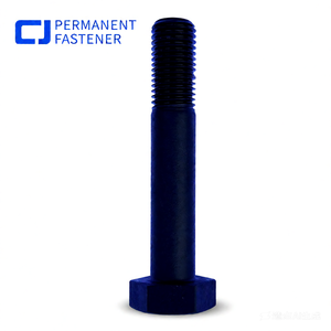 Болт с шестигранной головкой из легированной стали <span class=keywords><strong>ASTM</strong></span> A490 (класс A490M), оксидированный, M20 X 100 - Product Image 6