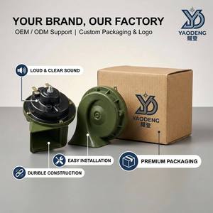 Klaxon d'escargot étanche <span class=keywords><strong>OSUN</strong></span> 163H super puissant 125 dB, klaxon électrique automobile 12 V pour voitures et camions universels, directement de l'usine - Product Image 5