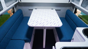 2025 Kinlife Mini159 4x4 camioneta Camper portátil RV Camper con cocina y baño Descuento DE SEPTIEMBRE Personalización OEM - Product Image 4