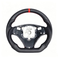 Volant en cuir pour BMW E90 avec marquage de calibration rouge, volant E90 pour BMW 2009