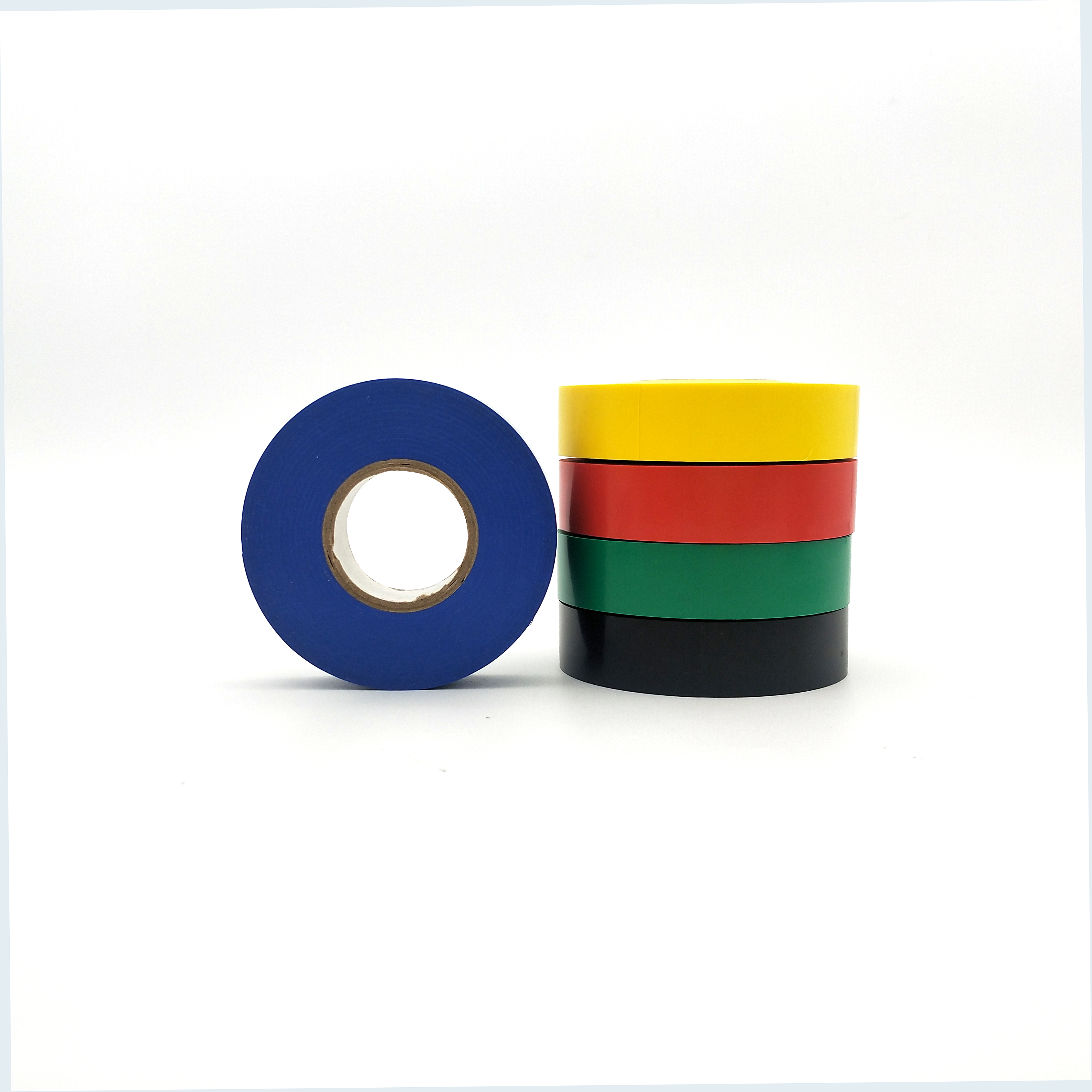 Chinese Factory Customized Wholesale Colored High Voltage PVC Vinyl Adhesive Electrical Tape 10M for Wire Insulation