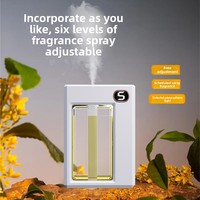 Rechargeable automatique intelligent diffuseur de parfum mural sans eau machine d'aromathérapie recharge d'huile essentielle pour toilette YS