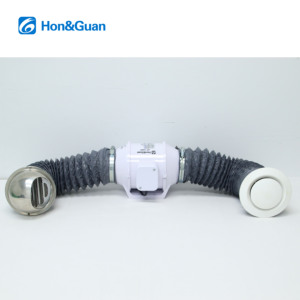 מאוורר צינור קטן Hon&Guan 125 מ\\\"מ, ביצועים טובים, 2600 סל\\\"ד, ABS, מאוורר חשמלי לשאיבת אוויר, לשימוש ביתי ומטבח - Product Image 5