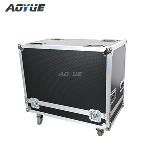 Enceinte portable passive d'extérieur 15 pouces, haut-parleur coaxial haut de gamme pour scène, enceinte de sol PA avec flight case - Product Image 4
