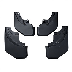 for Toyota Prado FJ250 <b>Mud</b> <b>Flaps</b> 2024 Plastic Wheel Arch Accessories Black - Product Image 5