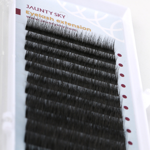 Jaunty <span class=keywords><strong>Sky</strong></span> – kit d'extension de cils en vison véritable, cils naturels doux, étiquettes privées, Volume, vison sibérien noir, vente en gros - Product Image 4