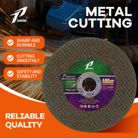 Article populaire : Disque de coupe métallique de haute qualité 180x1.6x22.23mm pour meuleuse d'angle, usine source, 80m/s, support OEM