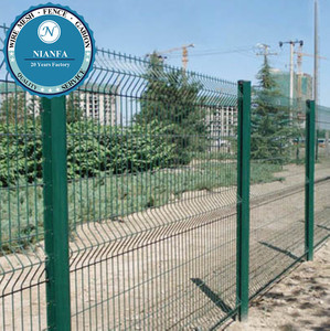 Valla Perimetral 3D Galvanizada Verde Acmafor con <span class=keywords><strong>Malla</strong></span> de Alambre 3D y Puerta - Product Image 1