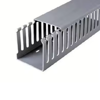 Goulotte de câblage en PVC à fentes, canal de câblage, conduit de câblage, goulotte en PVC de haute qualité
