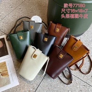 Ando <b>Bag</b> Vintage Genuine Cowhide <b>Leather</b> Mini Crossbody <b>Phone</b> <b>Bag</b> for Women - Product Image 2