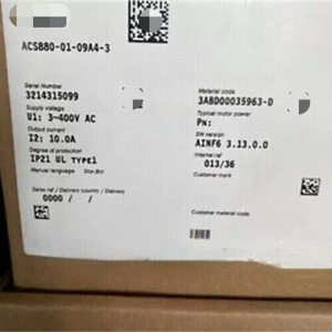 وحدة تحكم أصلية جديدة ACS880-01-09A4-3 متوفرة في المستودع، وحدة تحكم PLC قابلة للبرمجة للأتمتة - Product Image 1