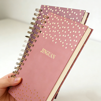 Carnet personnalisé imprimé A4, reliure spirale, pages lignées, papier de haute qualité, carnet professionnel pour étudiants, blocs-notes de bureau
