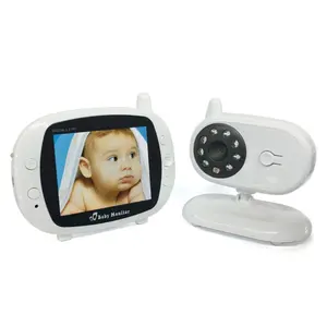 3.5 inç gece görüş güvenlik kamera sıcaklık izleme kablosuz dijital Video bebek izleme monitörü