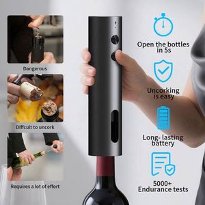 ที่เปิดขวดไวน์ไฟฟ้าแบบชาร์จได้ ที่เปิดขวดไวน์ไฟฟ้าสำหรับเป็นของขวัญ - Product Image 4