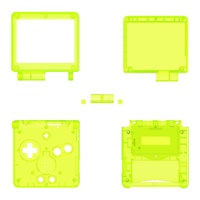 Kit Peningkatan Konsol Genggam Transparan untuk GBA SP - Pemasangan Mudah untuk Casing & Tombol GBA SP