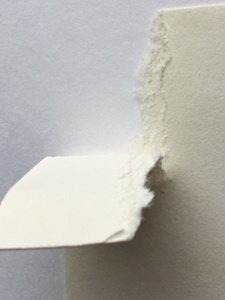 Carta da Disegno in Puro Cotone 300g/m², <span class=keywords><strong>Cartoncino</strong></span> per Acquerello Bianco Brillante Formato <span class=keywords><strong>A4</strong></span>, Confezione da 20 <span class=keywords><strong>Fogli</strong></span> - Product Image 3