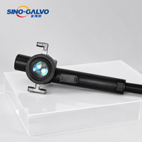 Tête de nettoyage laser pulsée Sino-Galvo portable 10 mm pour solution de nettoyage laser et élimination de la poussière