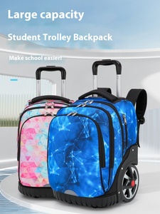 Waterproof Anti-burden Luggage Roller Bag Spinner <b>Suitcase</b> School College Students Travel Bag Male Female Adult <b>Trolley</b> Bag - Product Image 6