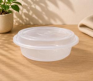 Disposable Rectangular Food <b>Containers</b> with Airtight Lids, PP Plastic Microwave Safe Storage Boxes - Product Image 1