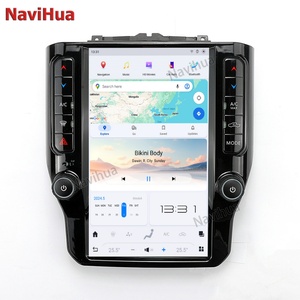 NaviHua Vertical Touch Screen Head Unit Car Multimedia Player Android Car Radio Monitor GPS Navigation for Dodge RAM 2019 2021 - Product Image 3