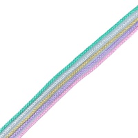 Grosir benang poliester kepang kepadatan tinggi 8-Braid Kumihimo Cord untuk simpul Tiongkok DIY buatan tangan