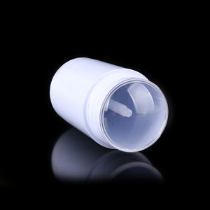 Tube de déodorant 30g 15g 50g 75g noir blanc en plastique transparent Déodorant solide vide Déodorant bâton conteneur pour crème <span class=keywords><strong>Deo</strong></span> emballage - Product Image 5