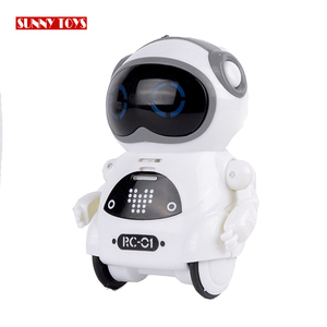 Los niños la <span class=keywords><strong>voz</strong></span> eléctrica conversación bailando bolsillo robótica educativa inteligente hablando juguetes robot con luz música - Product Image 2