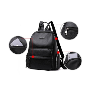 En gros en Cuir PU Sac À Dos pour Femmes Filles Petit Cartable Sac À Dos Décontracté Sac À Dos - Product Image 1