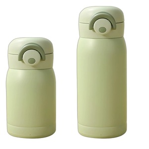Botella de agua mini aislada de acero inoxidable, portátil, para estudiantes, con tapa abatible tipo macaron, personalizable - Product Image 5