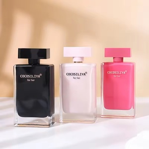 Parfum pour femme OEM <span class=keywords><strong>100ml</strong></span>, vaporisateur corporel au <span class=keywords><strong>jasmin</strong></span>, doux et classique, flacon rose rouge et <span class=keywords><strong>noir</strong></span>, vente en gros par Long Women's Perfume - Product Image 1