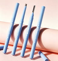 Crayon à sourcils double embout SADOER à spirale, formule waterproof longue tenue, pour un tracé précis et un effet naturel estompé