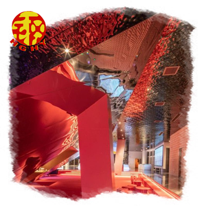 <span class=keywords><strong>Faux</strong></span> dalle en métal couleur <span class=keywords><strong>plafond</strong></span> en acier inoxydable miroir ondulation carreaux 3d panneau pour la décoration de <span class=keywords><strong>plafond</strong></span> - Product Image 1