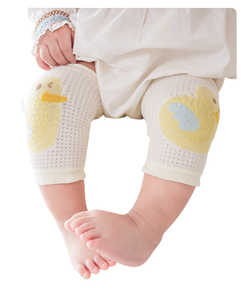 Genouillères en coton fines pour bébé, printemps/été, pour ramper et faire du sport, avec design antidérapant de dessin animé - Product Image 4