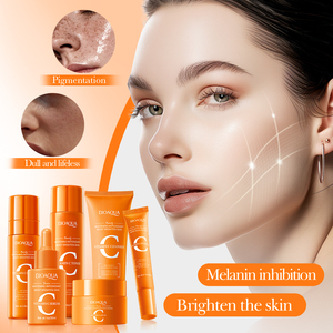 OEM BIOAQUA etiquetas privadas vitamina C blanqueamiento antioxidante nutritivo cuidado de la piel facial 6 piezas conjunto traje caja de regalo para <span class=keywords><strong>mujer</strong></span> - Product Image 3