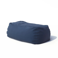 Vente chaude Dune pouf paresseux canapé ergonomie chaise pouf couverture souple