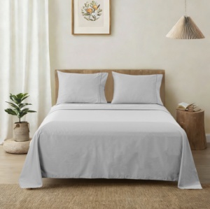 Set di <span class=keywords><strong>Lenzuola</strong></span> di Qualità Alberghiera 200TC con Angoli Profondi e Elastico Rinforzato a 360°, Direttamente dalla Fabbrica <span class=keywords><strong>per</strong></span> Cliniche e Strutture Ricettive - Product Image 6