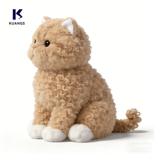 2026 Hot-selling Custom Wholesale Cute Soft <b>cat</b> <b>Plush</b> Animal <b>Plush</b> Toy for Kids Play and Sleep - Product Image 4