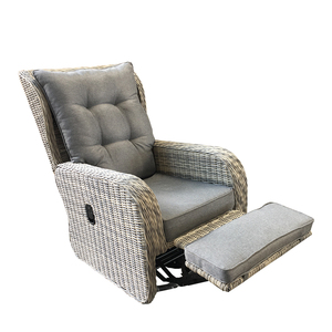 Conjunto de sofás reclinables giratorios para exteriores, muebles de jardín y Patio - Product Image 2