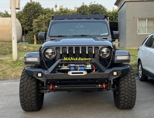 Deluxe 4x4 thép phía trước Bumper Bull thanh nudge Bar cho Jeep Đấu sĩ JT JL - Product Image 4