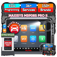 Autel MaxiSYS MS908S PRO II, sistema completo de coche, herramienta profesional de programación ECU, máquina de escáner OBD 2, herramientas de diagnóstico de vehículos