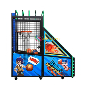 Machine de tir d'arcade de basket-ball de rue à monnayeur avec interface en anglais 110V/220V, couleur personnalisable - Product Image 3