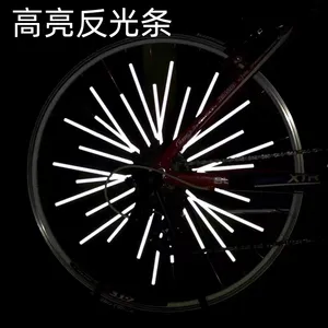 高品质银色灯自行车配件自行车车轮辐条反射器 - Product Image 6