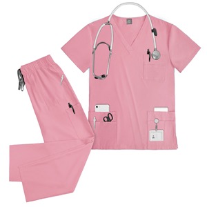 Conjuntos de Uniformes Médicos Tejidos para Cuidado Geriátrico con Detección de Agujas y Diseño de Fácil Colocación para Personal de Residencias de Ancianos y Cuidado de Personas Mayores Unisex - Product Image 4