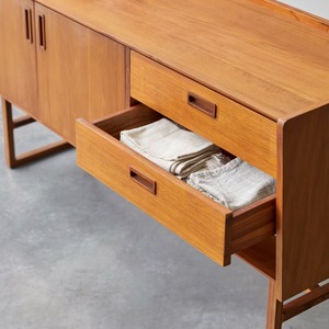 Luxury Design <strong>Dark</strong> <strong>Wood</strong> <strong>Sideboards</strong> Buffet Cabinets Golden Modern Living Room Console Table - Product Image 4