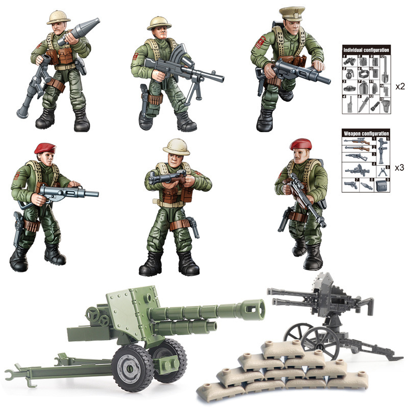 6351 obuses del ejército británico embolsados