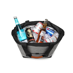 Lớn cách điện Cooler Bag với nhiệt bọt tái sử dụng hàng tạp hóa Tote Túi Du Lịch Dã Ngoại COOLER, hoặc ăn trưa hộp thực phẩm giao hàng túi OEM - Product Image 2