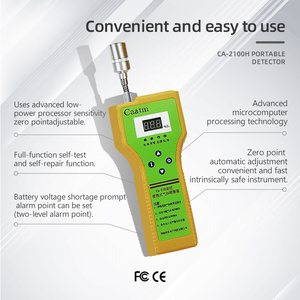 Detector de Fugas de Gas Portátil de Alta Calidad CAATM CA-2100H, Analizador de Respuesta Rápida para CH4/Metano, Compuestos Orgánicos Volátiles, con Alarma - Product Image 5