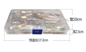 Kit de leurres de pêche en métal, ensemble de leurres, cuillère, sac de leurres, vente en gros, <span class=keywords><strong>truite</strong></span>, 35 pièces - Product Image 3